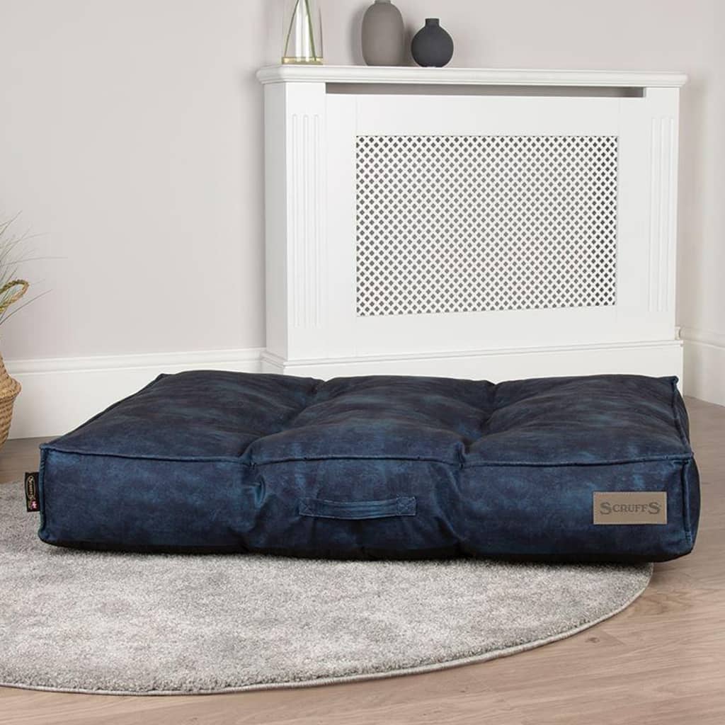 Scruffs & Tramps Matelas pour chien Kensington L 100x70 cm Bleu marine