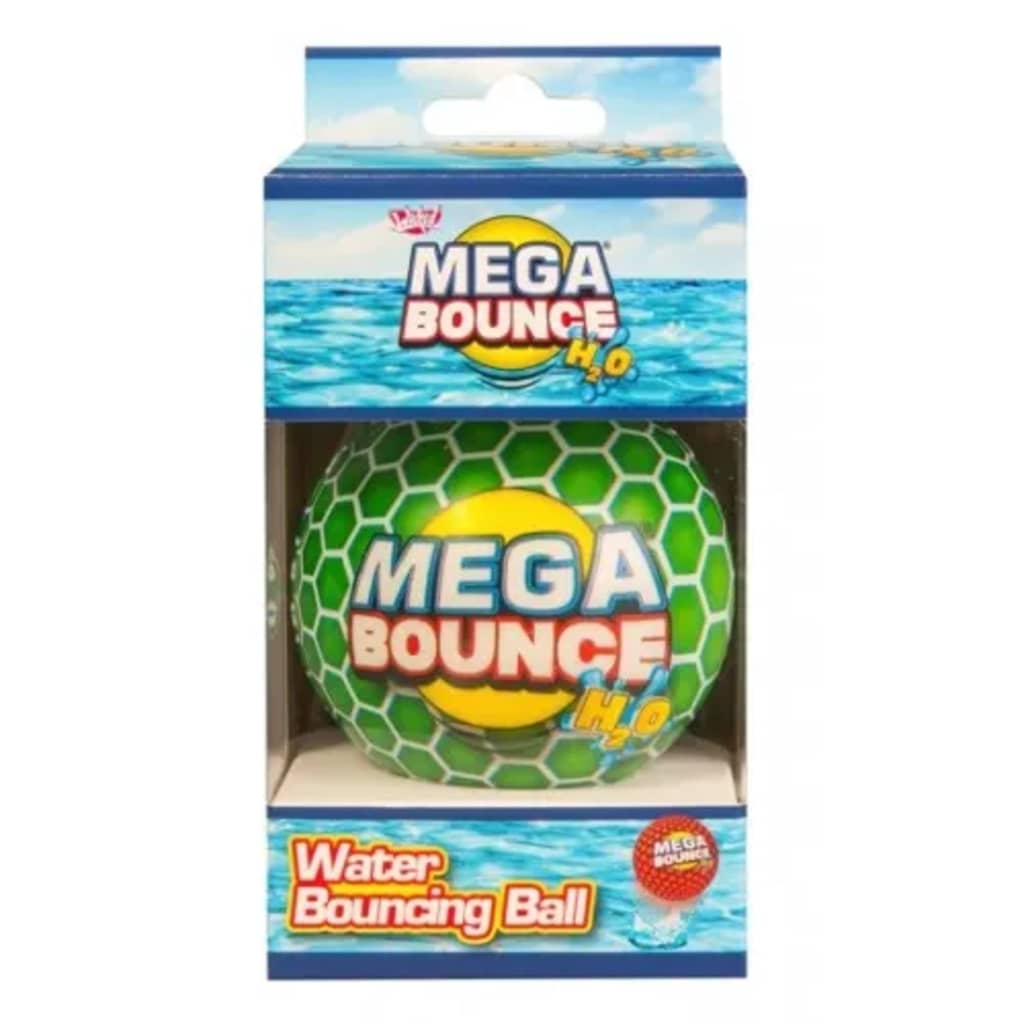 Wicked waterbal Mega Bounce H2O 7 cm groen 29 gram