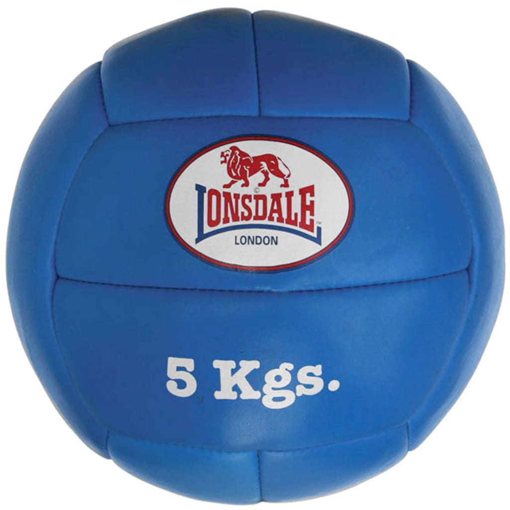 

LONSDALE Medicijnbal 5 kg leer blauw