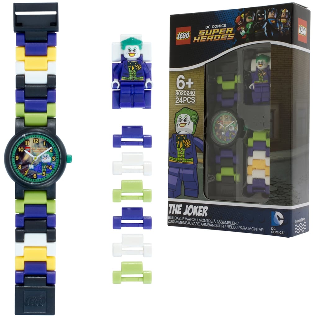 VidaXL - LEGO Heroes Schakelhorloge Joker Plastic 8020240