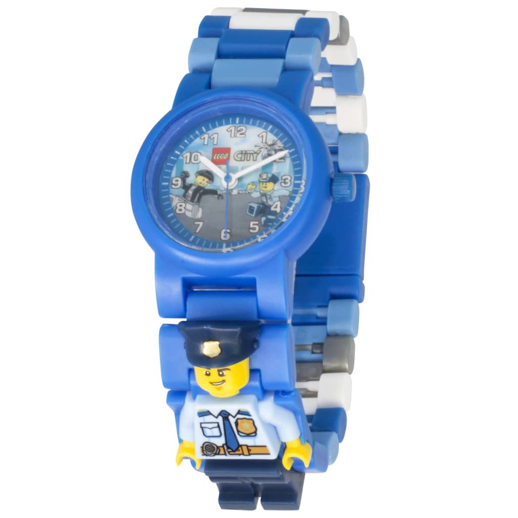 422863 LEGO City Link Watch Police Plastic Blue 8021193