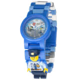 LEGO Montre avec image de la police Plastique Bleu 8021193