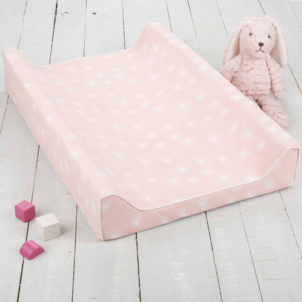 CuddleCo Aankleedkussen luxe Comfi-Love bamboe roze