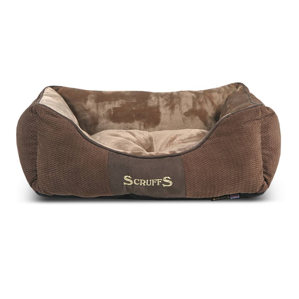 Afbeelding Scruffs Chester Box Bed - Chocolade (bruin) - S door Vidaxl.nl