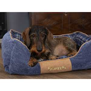 Scruffs Pelíšek Highland box bed modrý L - obrázek 5