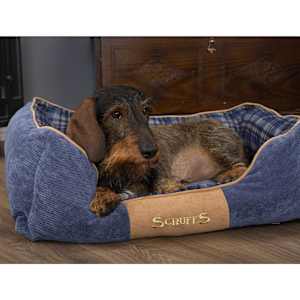 Scruffs Pelíšek Highland box bed modrý L - obrázek 7