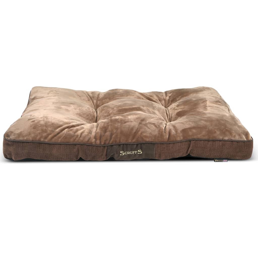 Coussin confortable marron pour chien - 100x70x8 cm