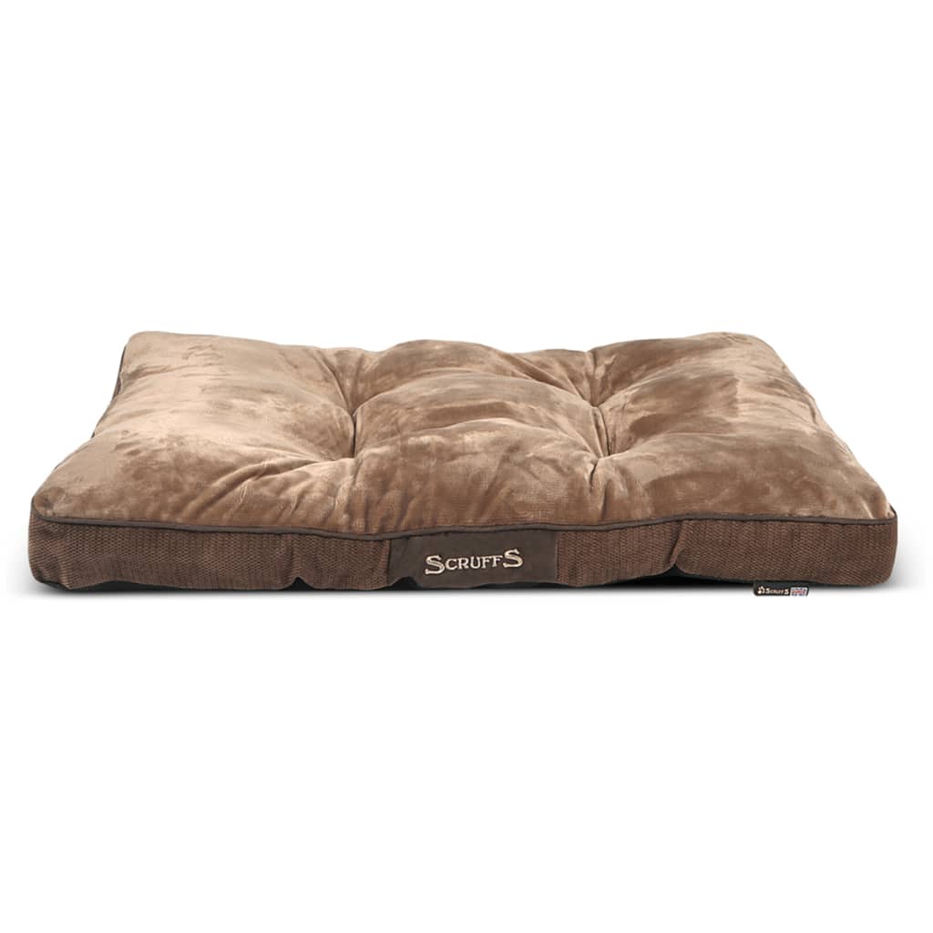 Coussin confortable marron pour chien - 82x58x6 cm