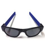 Clix Składane okulary przeciwsłoneczne, niebieskie, CLI001