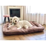 Hundebett W02 XXL Braun/Schwarz