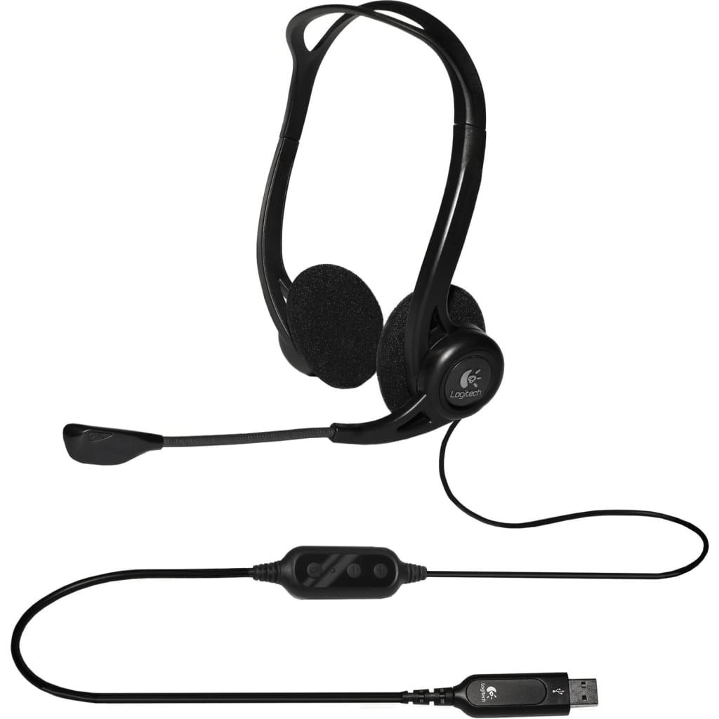 SITTEN Logitech H960 USB Stereo Headset Zwart