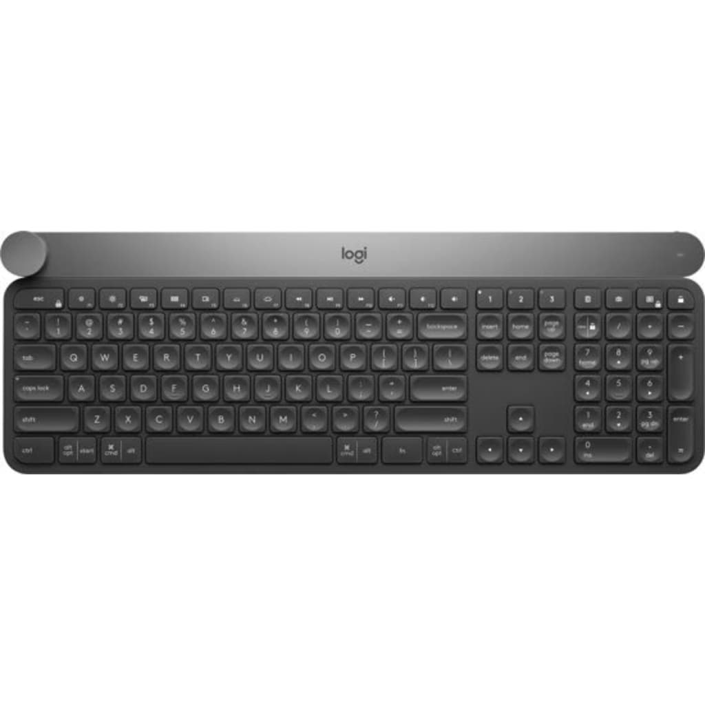 Logitech Craft Adv KBD w/Creative InpDial US INTL