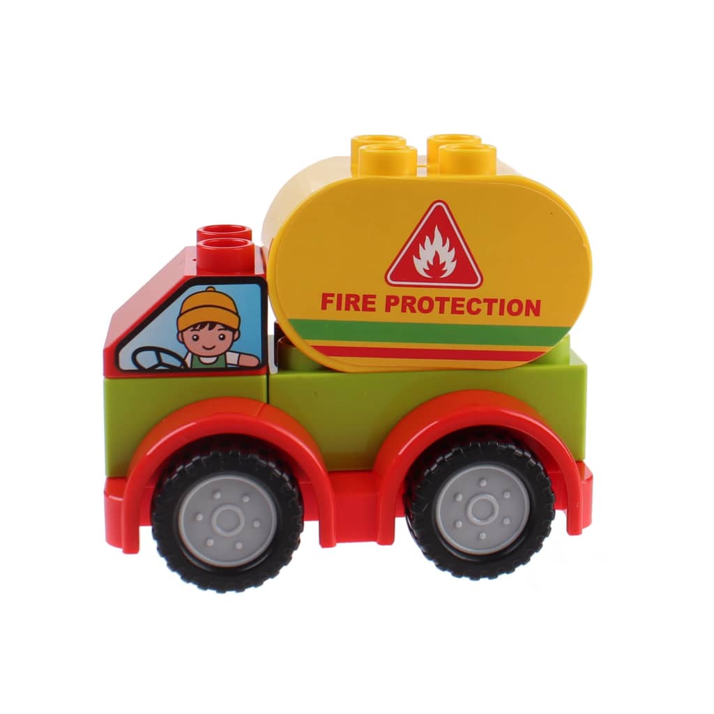 Luna Blocks bouwset Tanker Car 9 cm 5-delig