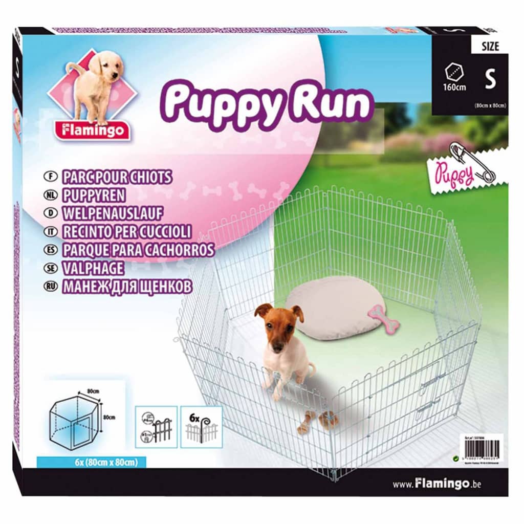 FLAMINGO Puppy speelren 160x80 cm 507806 afbeelding