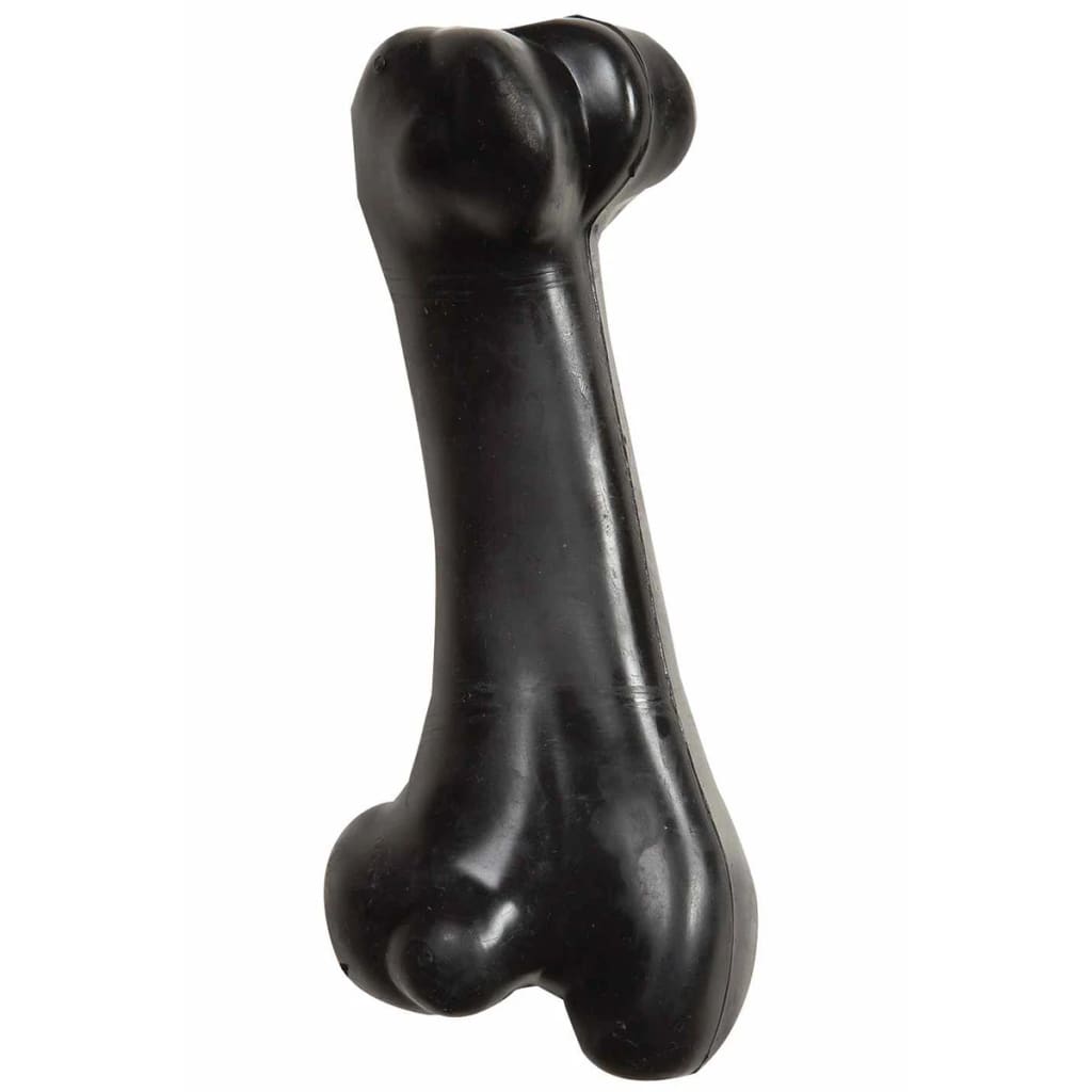 VidaXL - FLAMINGO Honden speelgoedbot Gladiator rubber zwart 22 cm 502092