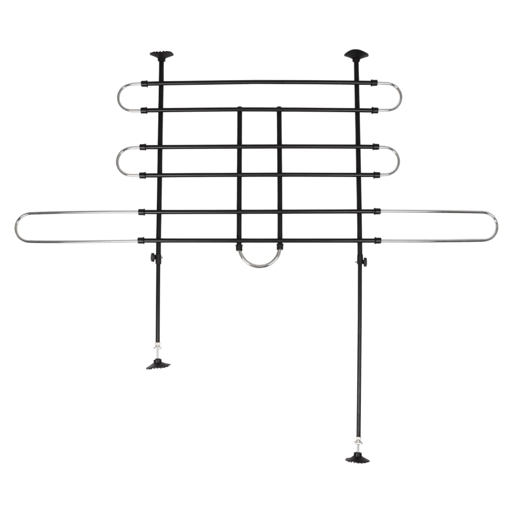 FLAMINGO Protection de voiture pour chiens 3 barres Tara Noir