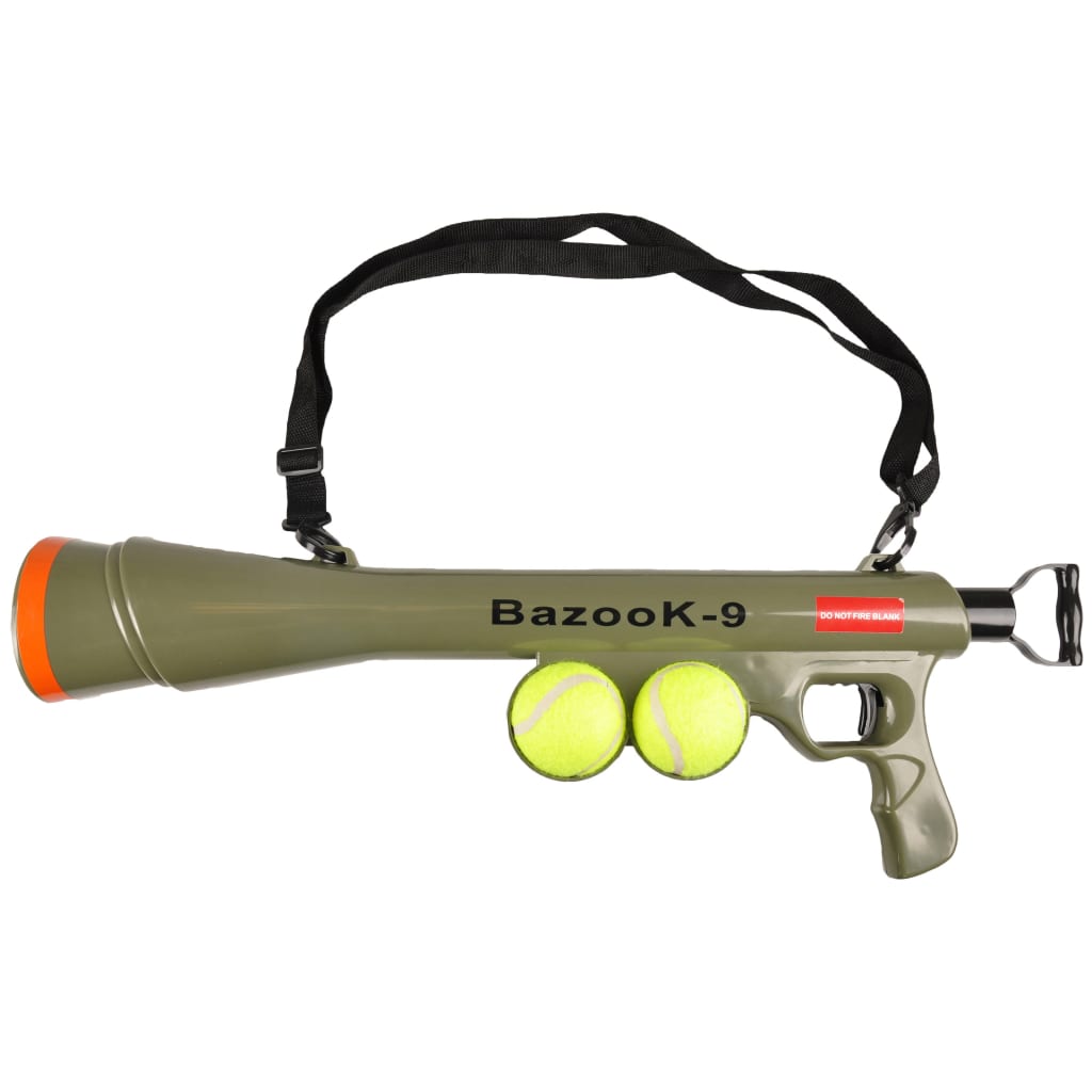 VidaXL - FLAMINGO Ballenschieter BazooK-9 met 2 tennisballen 517029