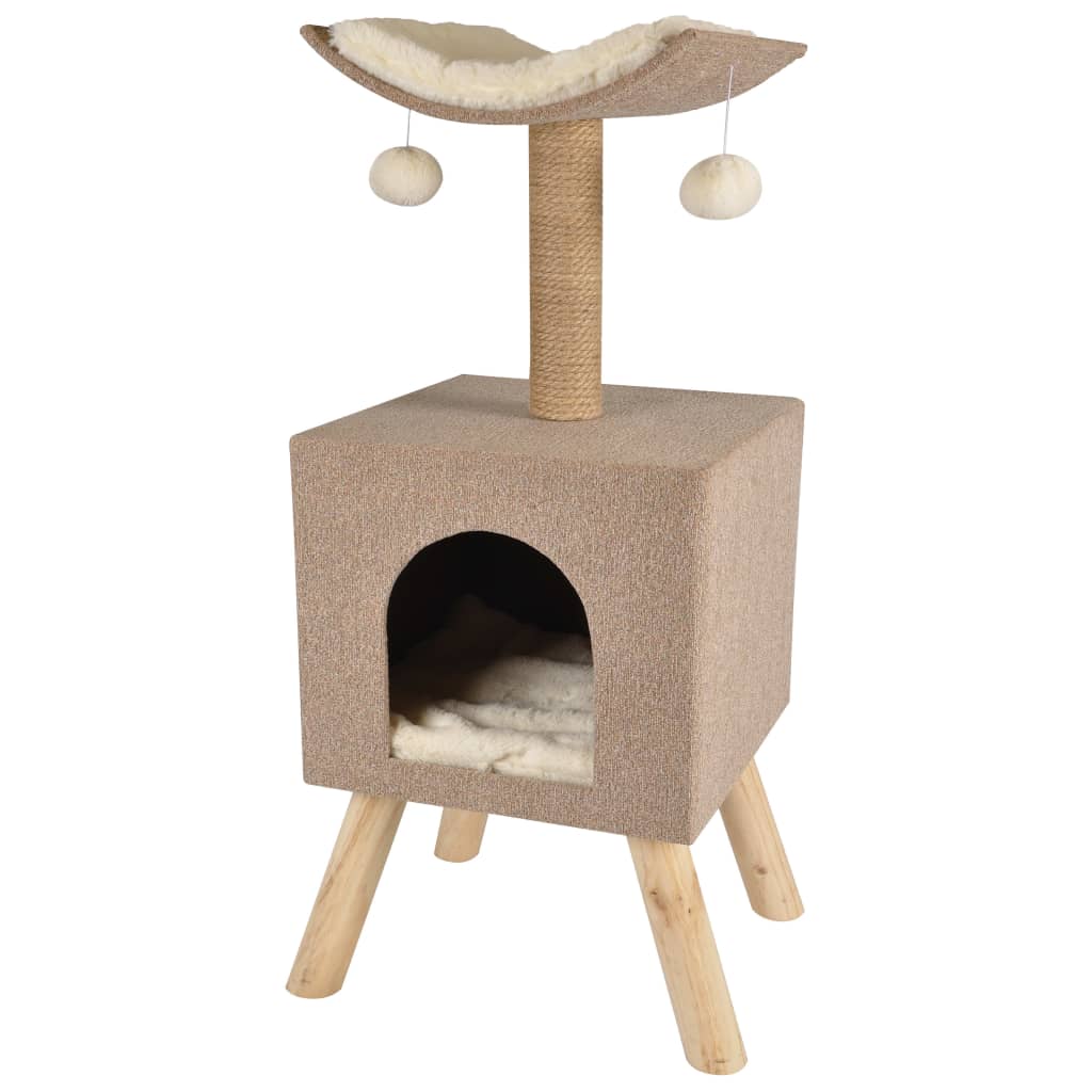 FLAMINGO Arbre à gratter pour chat Scandi Beige 43,5x40x54,5 cm 560554