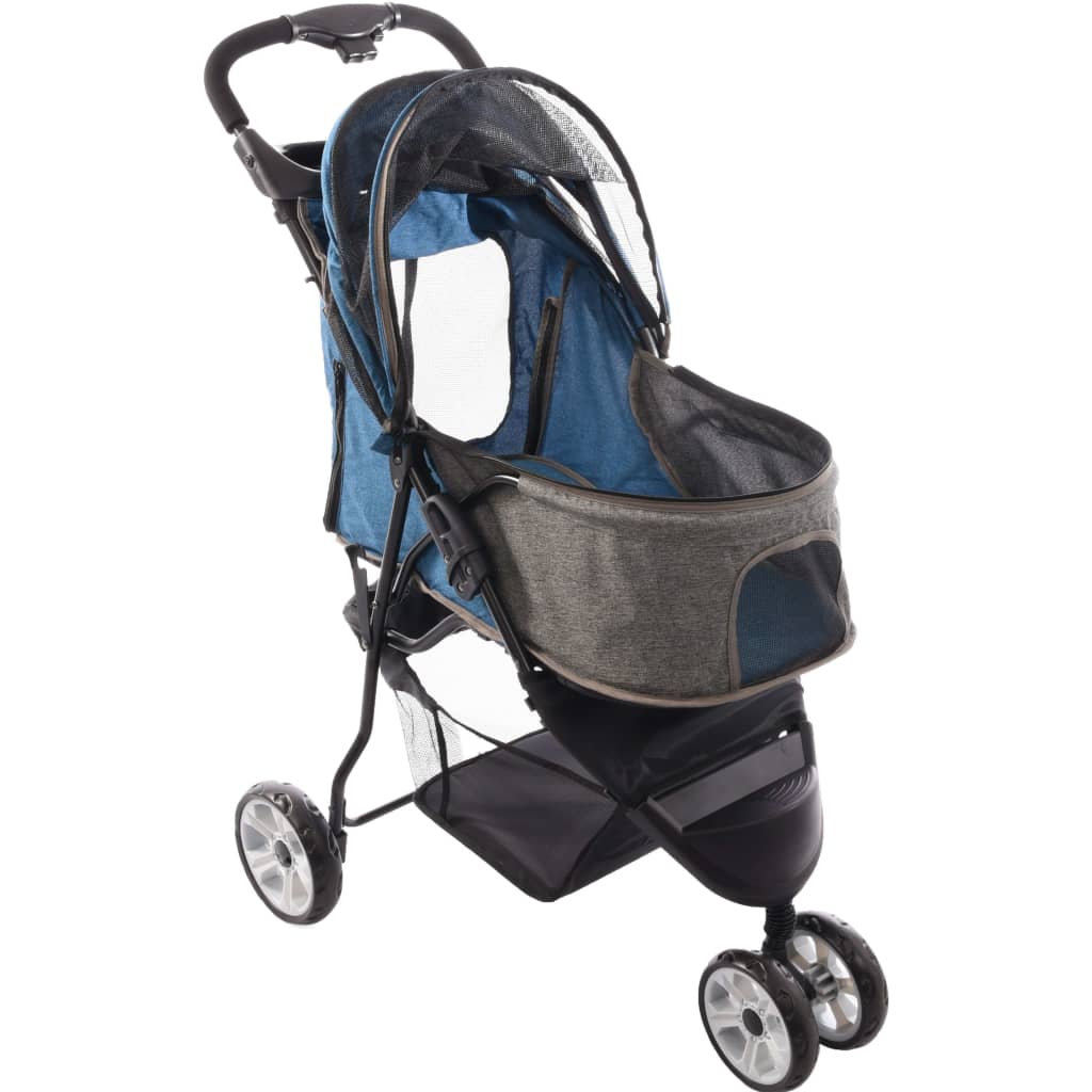 

FLAMINGO Hondenbuggy Kiara 54x81x99,5 cm blauw