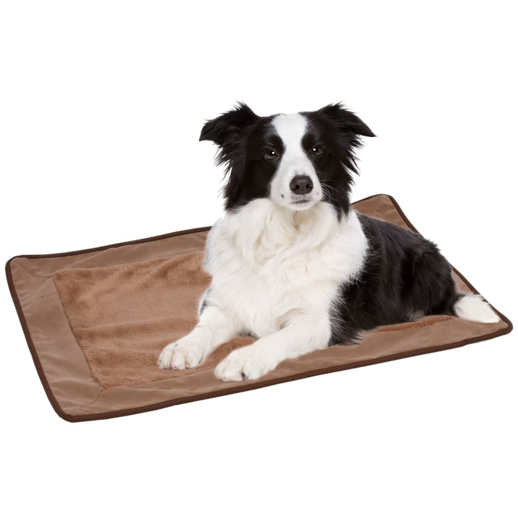 Afbeelding Thermodeken Cho lichtbruin voor de hond 100 X 60 X 1,5 cm door Vidaxl.nl