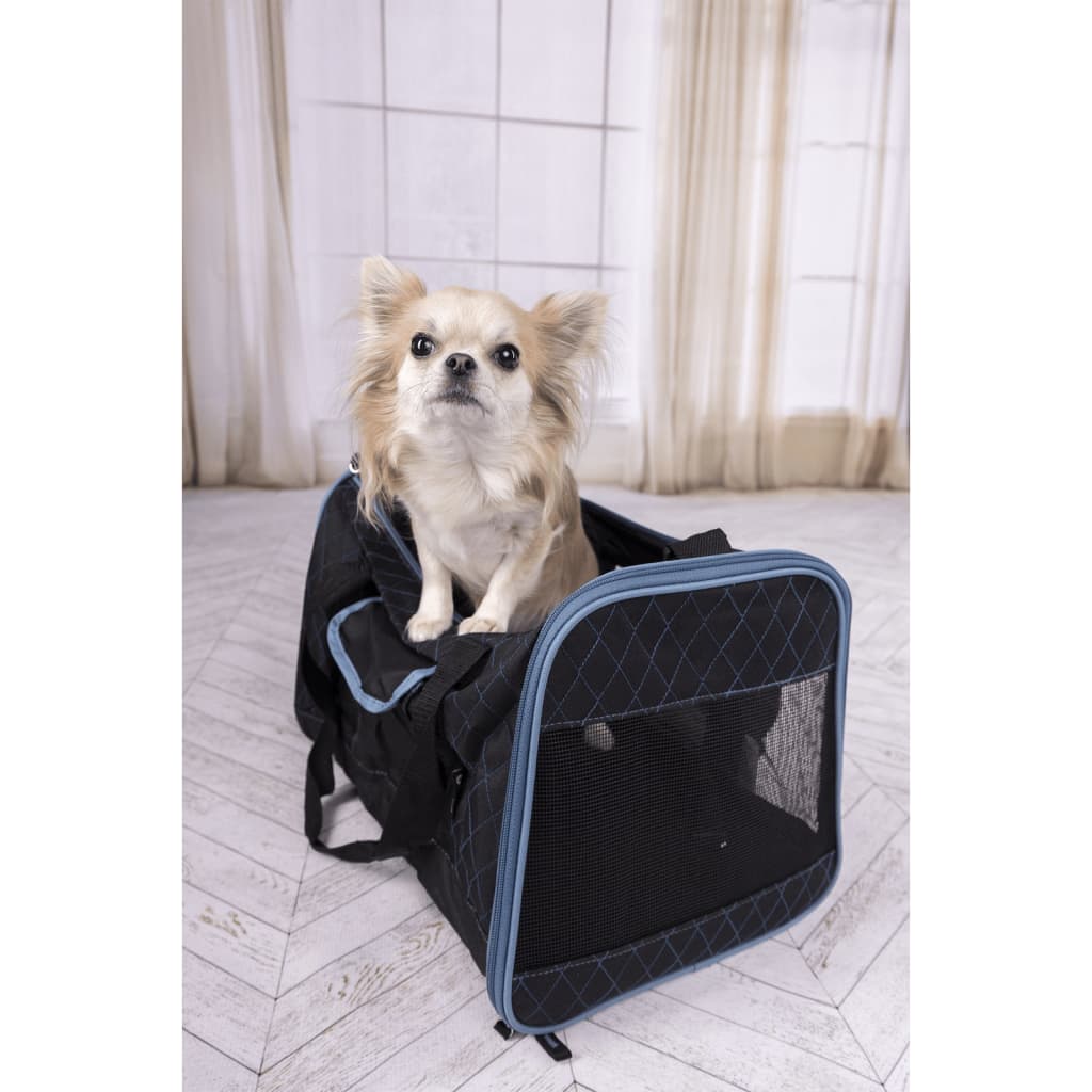 FLAMINGO hundetaske Hakon 43x29x29 cm sort