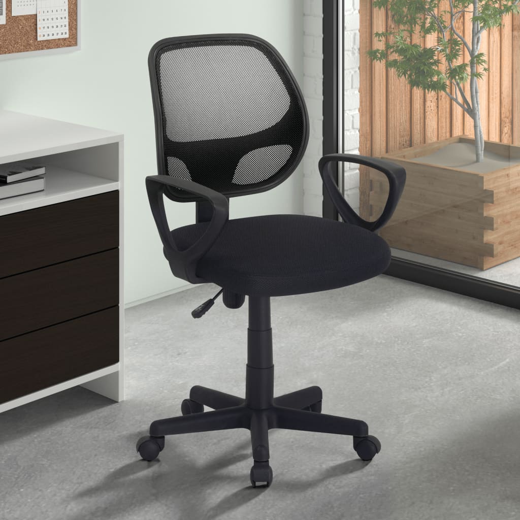 Rousseau Bürostuhl Hippa Polyester Schwarz