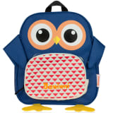 Baninni Kinder-Rucksack Frankie Eule 27 x 9 x 30 cm Blau BNFK018-BL