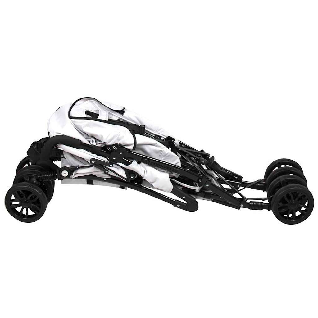 VidaXL - Little World Dubbele buggy Twing grijs LWST002-GY