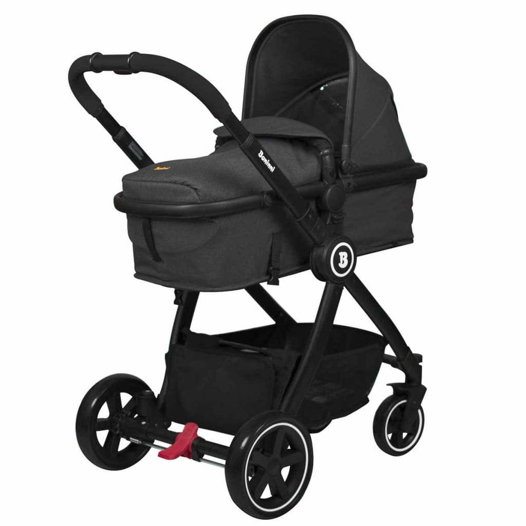

Baninni Kinder-/wandelwagen Otto 3in1 zwart BNST028-DSBK