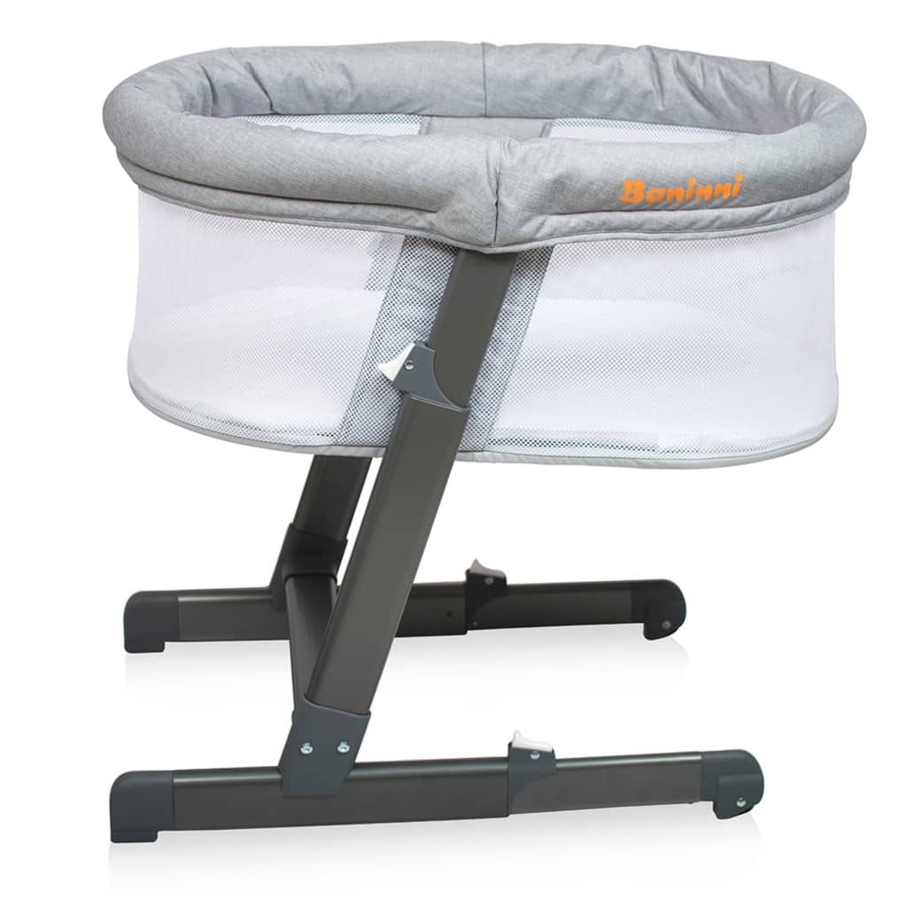 VidaXL - Baninni Babywieg Piccola grijs BNBT013-GY
