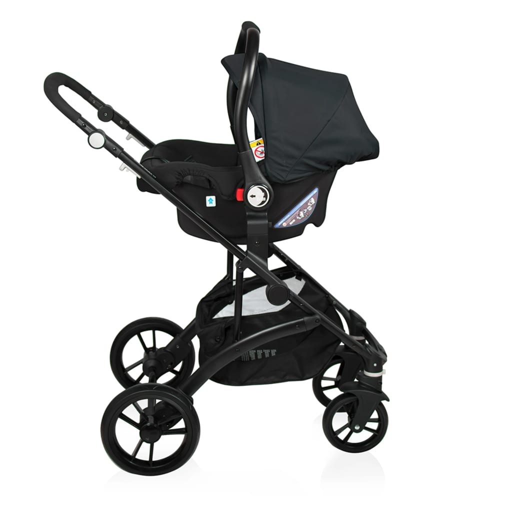 Little World 3-in-1 Kinderwagen City Walker Schwarz LWST003-BK