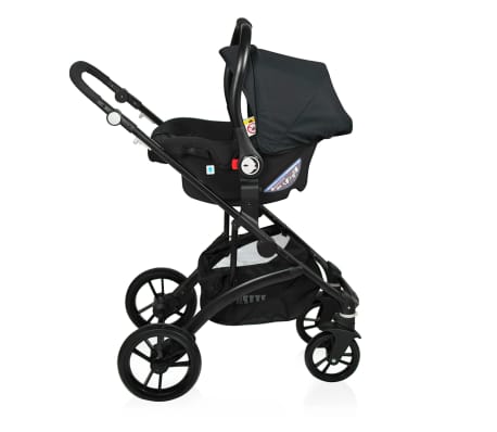 Little World Poussette 3 en 1 City Walker Noir LWST003-BK