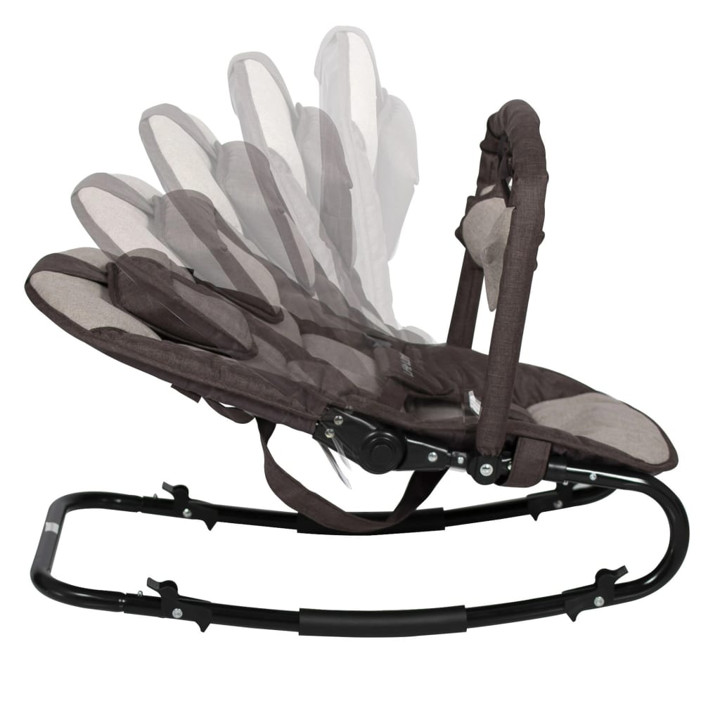 Baby Bouncer Starwing Beige And Brown Little World 10 width=274