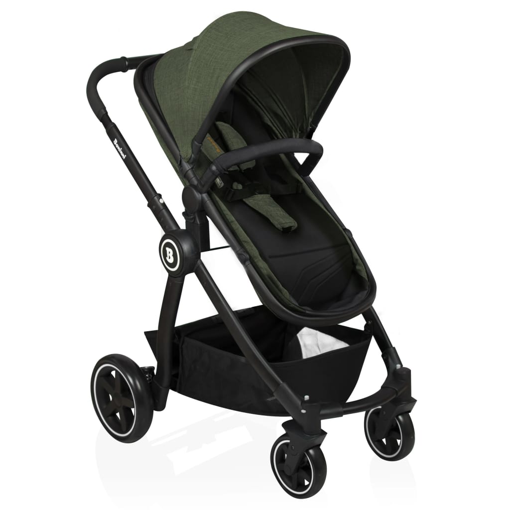 

Baninni Kinder-/wandelwagen Otto 3-in-1 olijfgroen