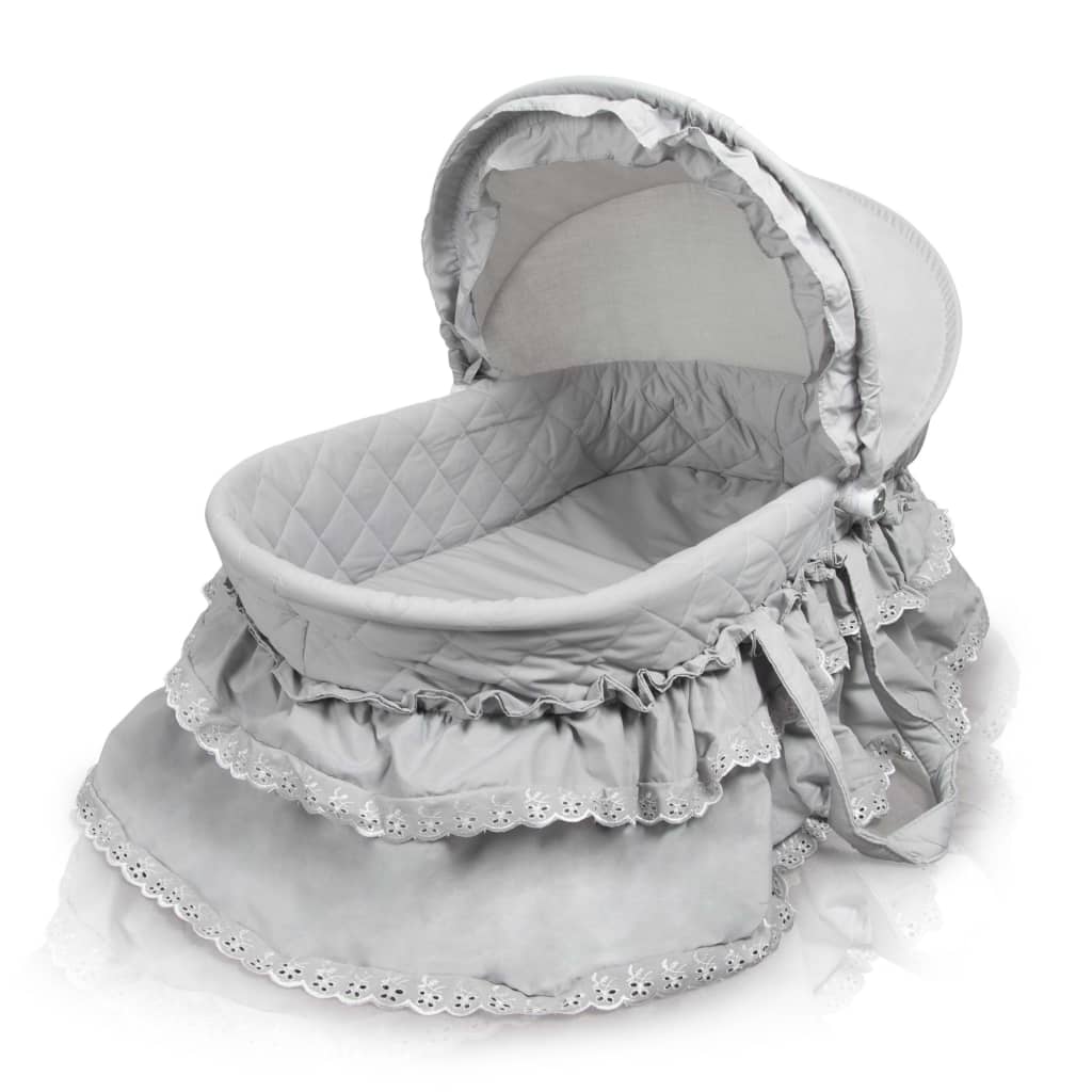 

Little World Schommelwieg 2-in-1 85x70x110 cm grijs