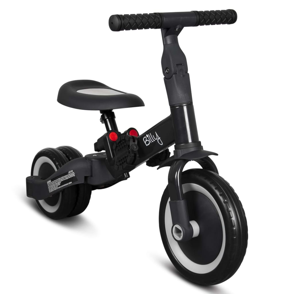 Billy Loopfiets 4-in-1 Fresa zwart