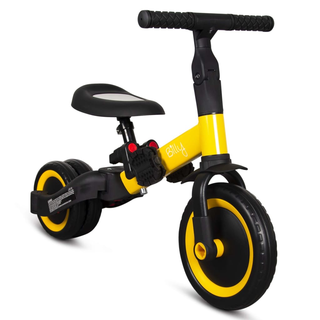 

Billy Loopfiets 4-in-1 Fresa geel
