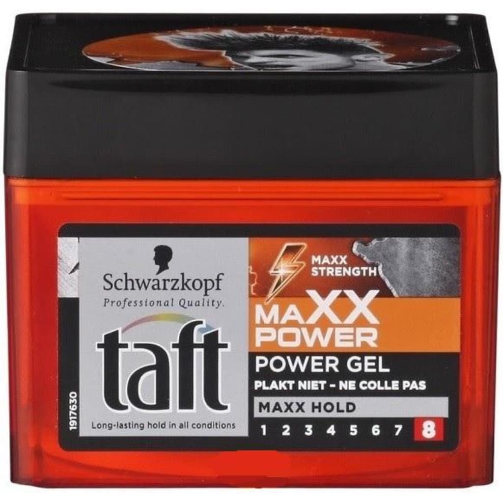 Afbeelding Schwarzkopf Taft Power Haargel Pot - Maxx Power / Hold 8 250 ml door Vidaxl.nl