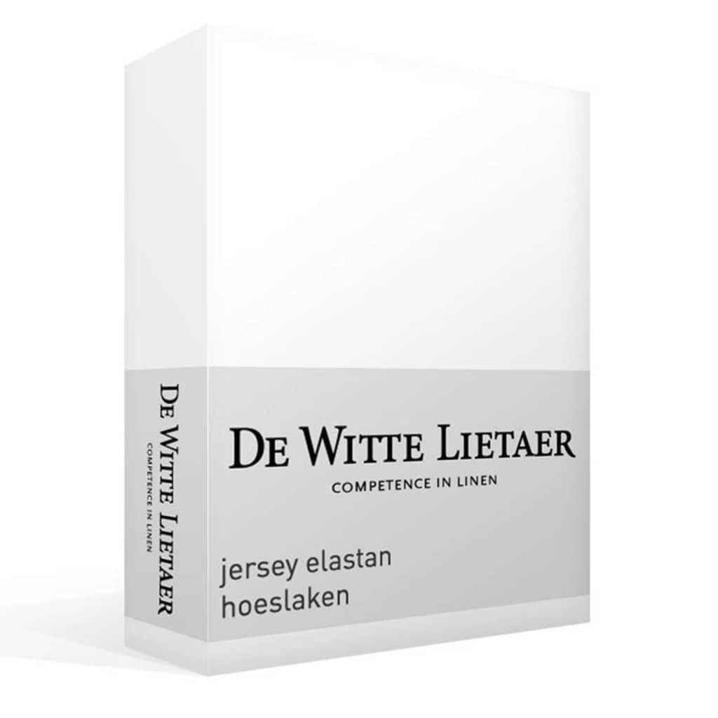 Afbeelding De Witte Lietaer jersey elastan hoeslaken - 2-persoons (140x200/220 door Vidaxl.nl