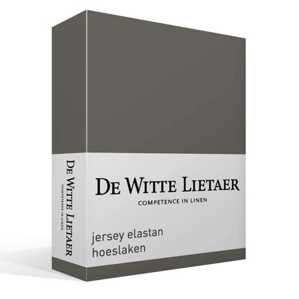 De Witte Lietaer jersey elastan hoeslaken - Lits-jumeaux (180x200/220