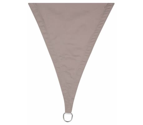 Perel Voile d'ombrage triangulaire 3,6 m Couleur taupe GSS3360TA