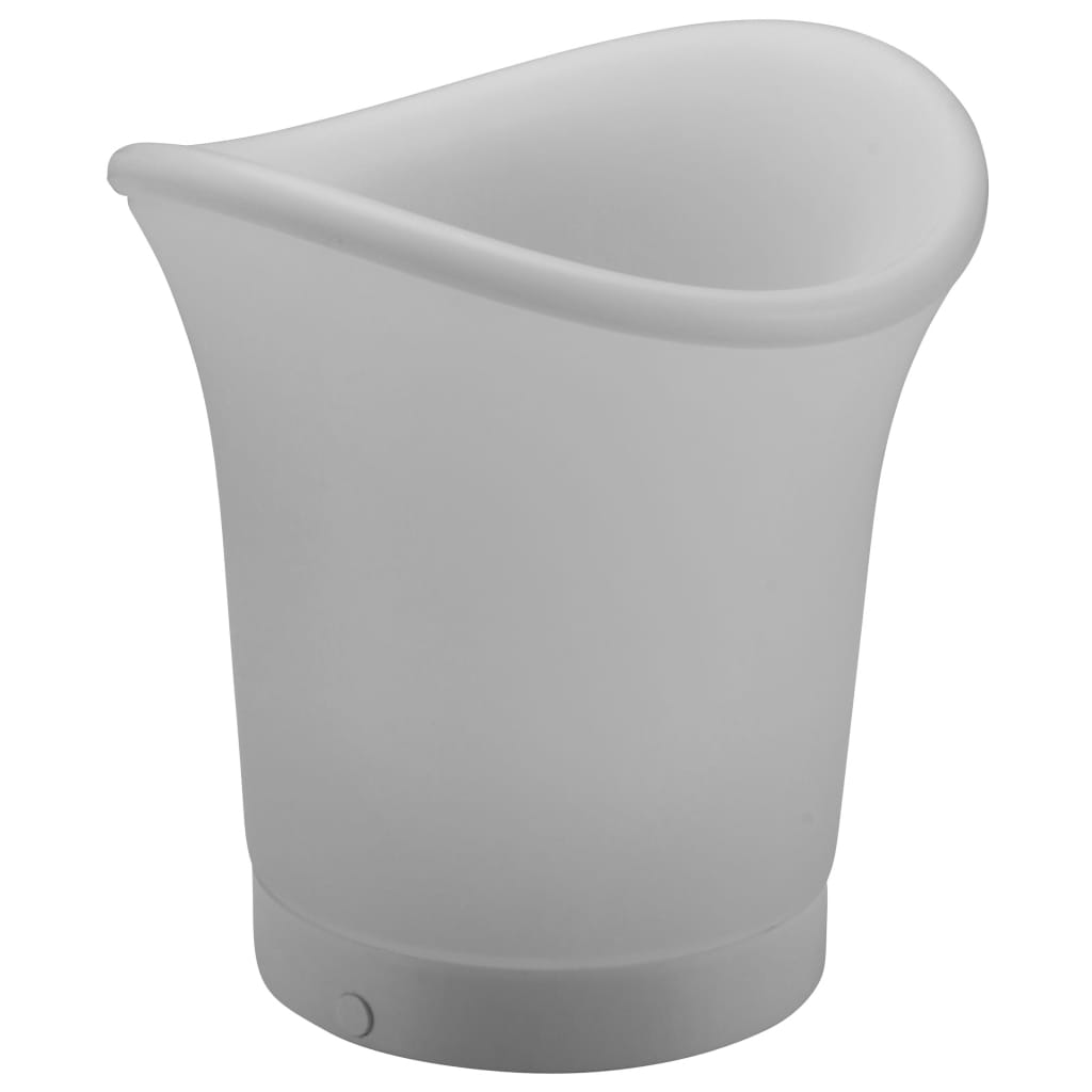 HQ POWER Seau à glace avec lumière LED RVB