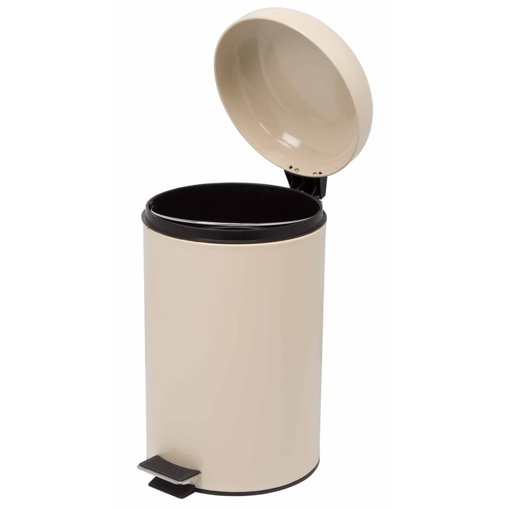 

Perel Pedaalemmer rond 12 L crème HP100103