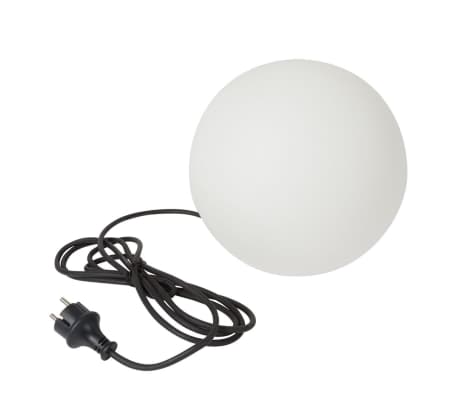 Perel Lampe de terrasse globe d'extérieur 25 cm