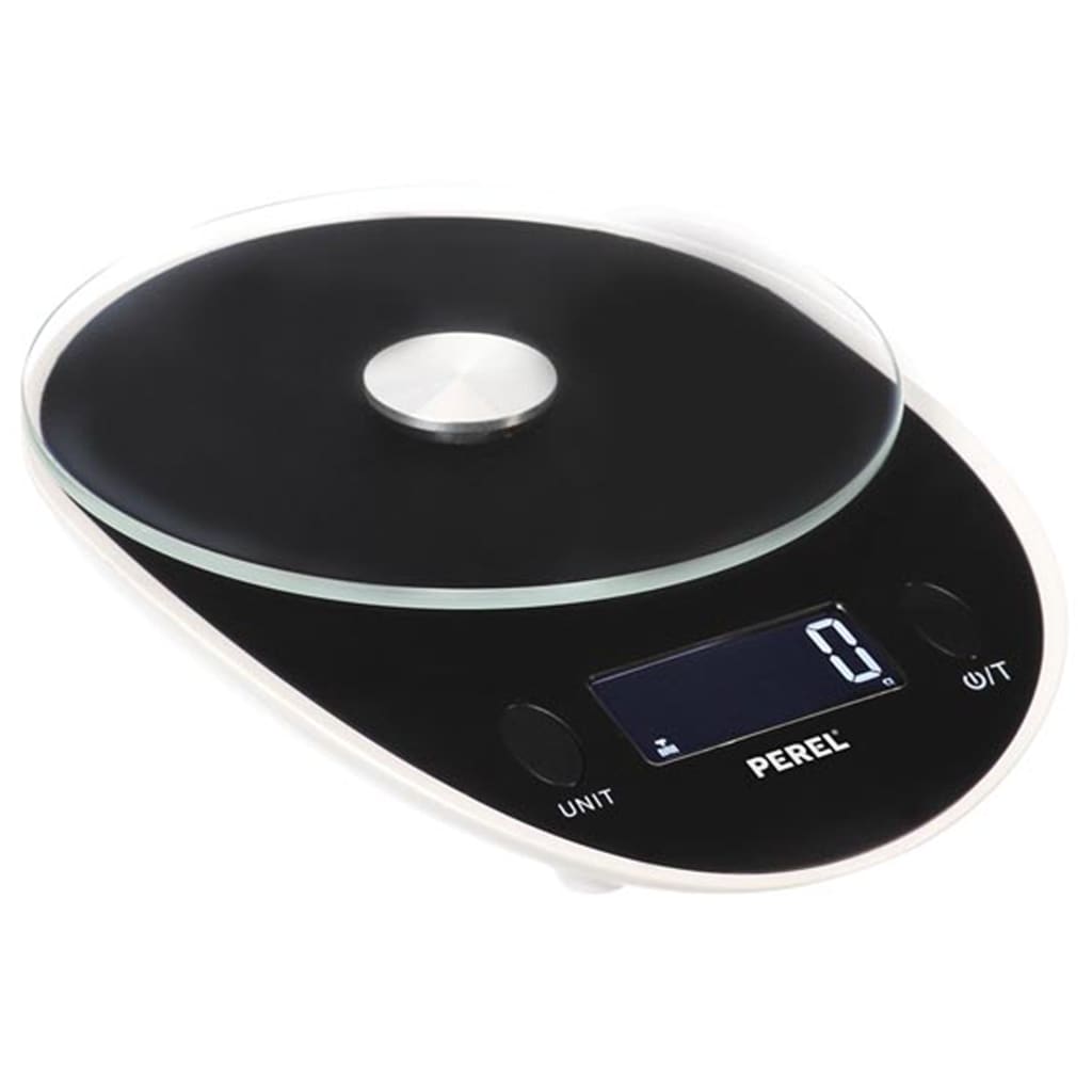 Digital Kitchen Scale 5 Kg Black Perel 12 width=274