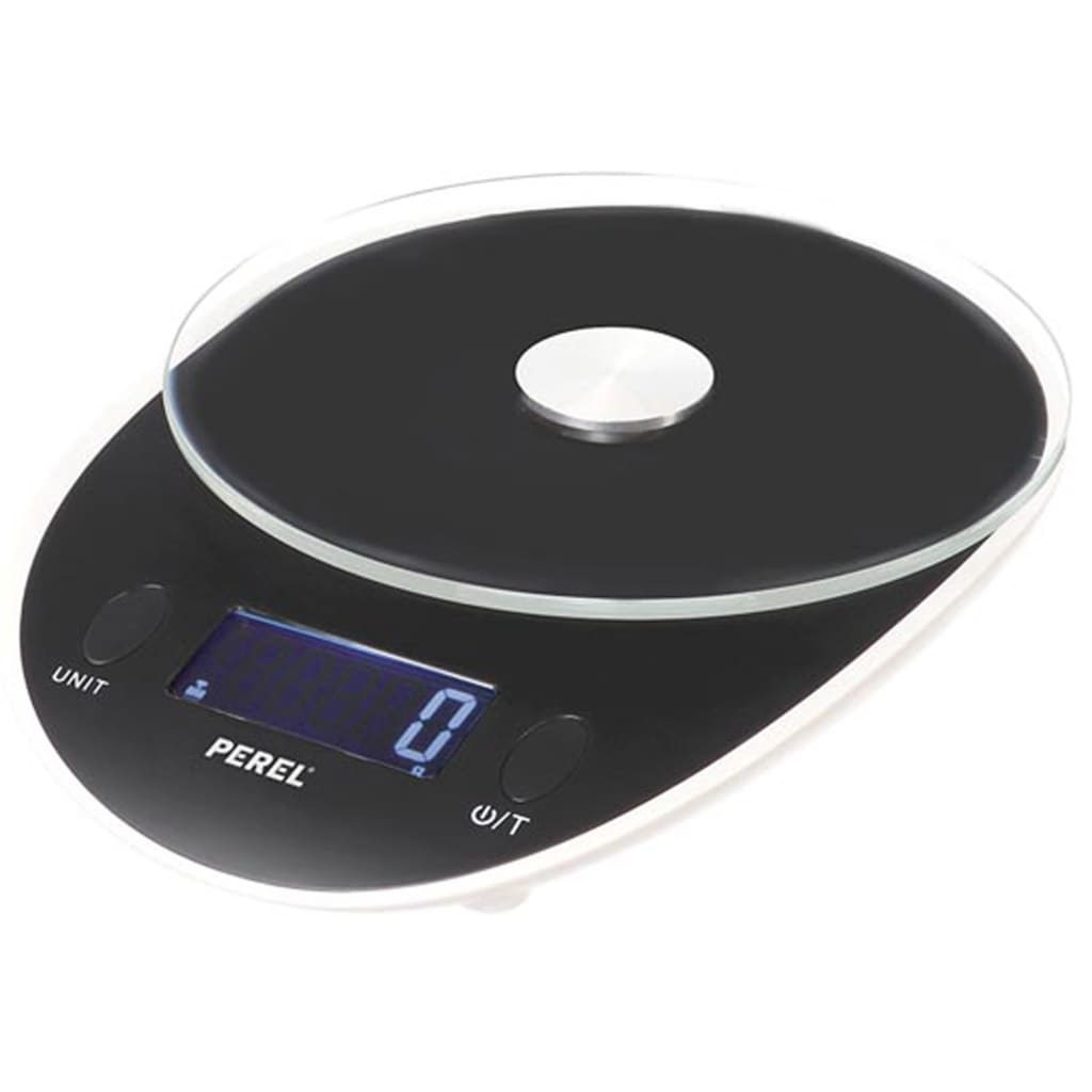 Digital Kitchen Scale 5 Kg Black Perel 13 width=274