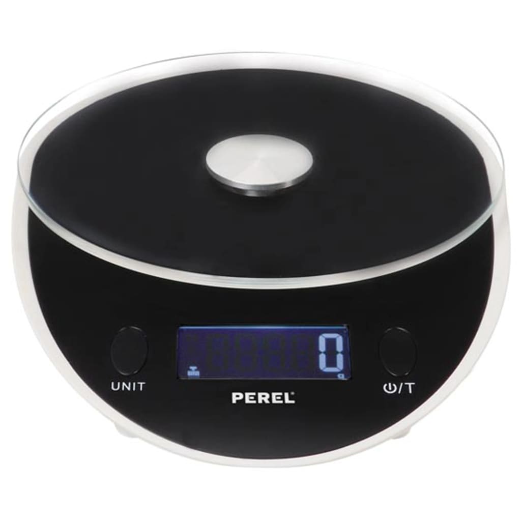 Digital Kitchen Scale 5 Kg Black Perel 14 width=274
