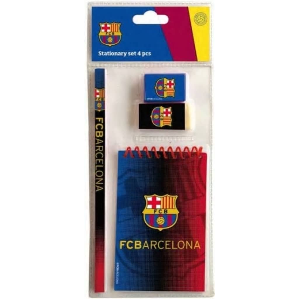 FC Barcelona schrijfset 4-delig