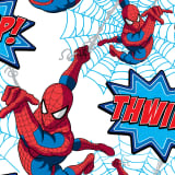 Kids at Home Tapete Spiderman Thwipp Weiß DF73299