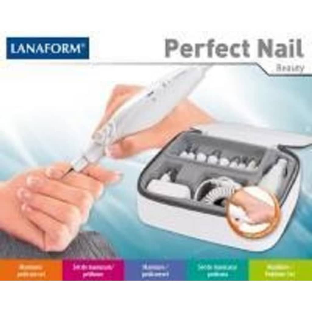 Afbeelding Lanaform Perfect Nail Manicure/pedicure set door Vidaxl.nl